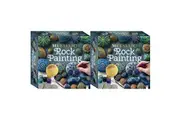 2x Craft Maker Metallic Rock Painting Box Set Craft Activity Kit Hobby Project