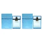 Versace Man Eau Fraiche by Versace for Men - 3.4 oz EDT Spray - Pack of 2
