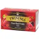 英國唐寧茶 TWININGS-四紅果茶包 FOUR RED FRUITS TEA 2g*25入/盒-【良鎂咖啡精品館】