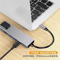 在飛比找蝦皮購物優惠-網路轉換器 typec擴展塢 usb c轉接頭 USB hu