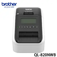 在飛比找樂天市場購物網優惠-Brother QL-820NWB 超高速無線網路藍牙標籤列