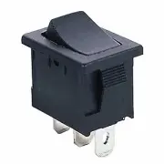 SPDT Center Off Momentary Both Sides Miniature Rocker Switch