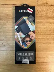 Polaroid Wireless Selfie Stick, Bluetooth, Rechargable, Grey
