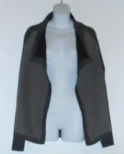 Victoria's Secret VSX Sport Quilted Fly Away Jacket Dark Gray XS NWT