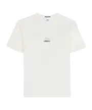 C.P. Company Logo-Embroidered Crewneck T-Shirt M white