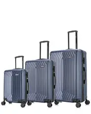 DUKAP Stratos Lightweight Hardside Spinner 3pc Set