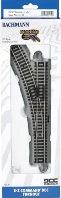 Bachmann E-Z Command ~ DCC Left Hand Turnout Switch ~ HO Scale ~ New ~ 44130