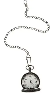 [DEARMAMY] Vintage Hanging Pocket Watch with Quartz Movement Father Day Birthdays and Anniversaries Stylish Necklace Watch for Men