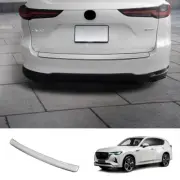 Chrome Rear Bumper Protector Sill Guard Trim For Mazda CX-60 2024 Accessories
