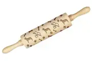 Australian Cattle Dog large dog head roller Art-Dog