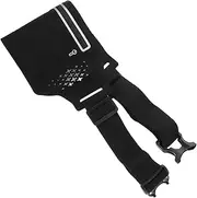 WOONEKY Adjustable Running Belt Bag Lightweight Reflective Pouch for Phones Keys Accessories for Runners Travelers Low Light Conditions Unisex Waist Pack