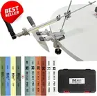 "RUIXIN PRO RX-009 Knife Sharpener System 10 Whetstones 360° Flip Fixed Angle Ki