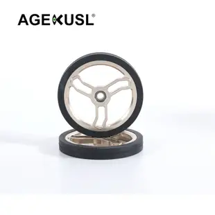 ACEOFFIX 自行車易行輪 Easywheel 腳踏車易行輪 滾輪 80mm易行輪用於Brompton折疊自行車