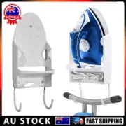 Ironing Board Holder Hanger Door Cupboard Wall Mount Storage Rack Black/White AU