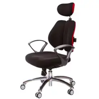 在飛比找ETMall東森購物網優惠-GXG 高背涼感綿 雙背椅 (鋁腳/D字扶手) TW-299