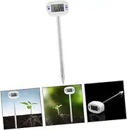 CIMAXIC Easy to Use Soil Thermometer for Gardeners Accurate Soil Moisture Temperature Gauge for Fruit Vegetable Growers
