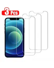 Premium Clear Tempered Glass Screen Protector For Apple IPhone 14 Series Pack Of 3
