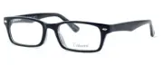 Calabria Enhance 3928 Kids Rectangular Reading Glasses +1.00 Black Crystal Girls