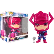 Fantastic Four Galactus with Silver Surfer Metallic 10 Inch Pop! Vinyl Figure