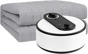 Electric Water Heated Bed Warmer Single Mattress Pad Safe, Comfortable and Quiet Water Circulation Electric Blanket, for The Elderly, Pregnant Women and,1.8 * 2m