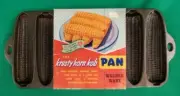 Wagner Krusty Korn Corn Stick Muffin pan BRAND NEW W/ Recipe & Instructions
