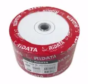 500 RIDATA Blank 52X CD-R CDR White Inkjet Hub Printable 700MB Recordable Disc