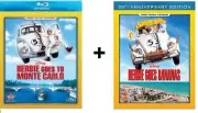 DISNEY'S HERBIE GOES to Monte Carlo & Herbie Goes Bananas BLURAY 2 PACK NEW! OOP