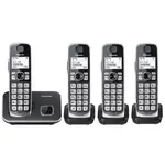 【通訊達人】【含稅價】國際牌 PANASONIC KX-TGE614 TW DECT數位無線電話4手機_黑色_馬來西亞製