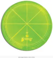 Extra Large Circle Set - 8.5in to 10.5in 5pc template set