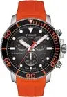 Tissot Seastar 1000 Chronograph Orange Rubber Men's Watch T120.417.17.051.01