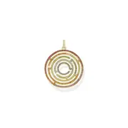Pendant Maze Gold