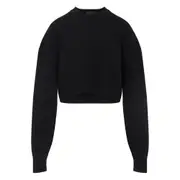 [Tom Ford] Tom Ford Cropped Sweater S BLACK