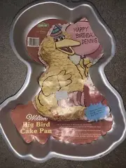 Vintage 1983 Wilton Big Bird Cake Pan Sesame Street