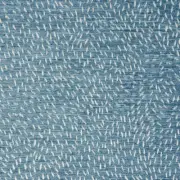 Schumacher Versatile Small Scale Chenille Fabric- Menemsha / Ocean 2 yds 75610