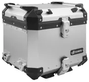 FC-Moto Alu Topcase Trolley 48 L Suitcase, grey-silver, Size 48 Grey Silver