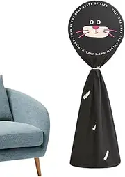 Pedestal Fan Dust Cover, Cute Cat Design Standing Floor Fan Protector Cover, Standing Floor Fan Protector Cover, Home Fan Safety Dust Cover, Fan Safety Protection Cover for Indoor