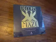 Vintage 1986 Falcon's Maze Gem Stone Board Game Rose Quartz Blue Tiger Eye