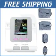High-Definition LCD Electronic Sphygmomanometer - 300 Readings Storage & Alarm
