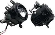 2.0 Inch Led Three Color Car Fog Projector Bi-Lens 90W H/L Beam Fog Light Led Headlights Bulbs Fog Lamps 24V Auto Headlamps Bulb