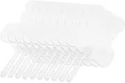 Vaguelly 10pcs Blank Hand Fans Graffiti DIY Handmade Fans Lightweight Portable Great for Home Decoration Parties