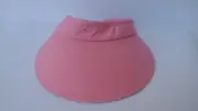 Coil Visor Pink golf lawn bowls beach sun pink coil at the back for comfy fit