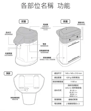 【COMART】HM2 自動手指消毒器 (ST-D01) (7.9折)