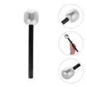 Portable Decorative Silver Halloween Decoration Fake Microphone