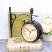Side Wall Clock Pointer and Digital Display Housewarming Gift Man