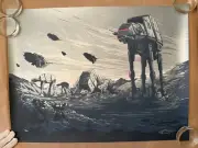 Star Wars ESB limited art print Attack Pattern Delta variant Dan Mumford LE 100