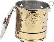 Break Resistance Paper Incinerator Auspiciousness Incinerator Steel Treasure Barrel Outdoor Burn Barrel Hook Random Style