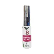 Billionaire - Liner Art UV LED Nail Gel Polish Platinum - 11 Red Glitter 8ml
