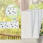 300Pcs/50packs Pest Control Sticky Insect Catcher Traps Bug Sticky Traps Plant