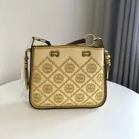 在飛比找Yahoo!奇摩拍賣優惠-【琳精品】 Tory Burch TB 新款抽繩肩背包，由編