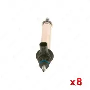8 x Bosch Fuel Injectors for Benz GL63 GL500 GLE500 GLS500 ML63 ML500 X166 W166